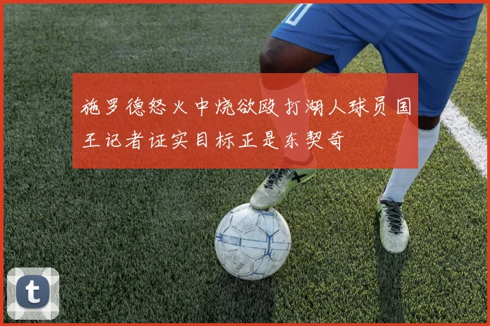 施罗德怒火中烧欲殴打湖人球员国王记者证实目标正是东契奇